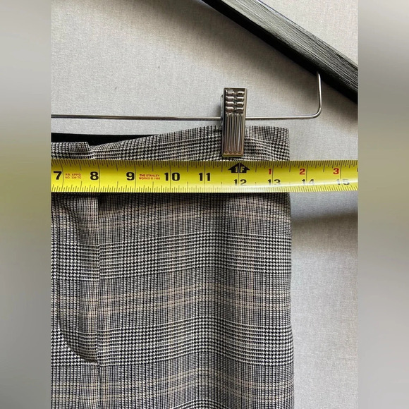 Babaton Aritzia Plaid IVY high waisted trousers pants Sz 0 - Picture 14 of 15